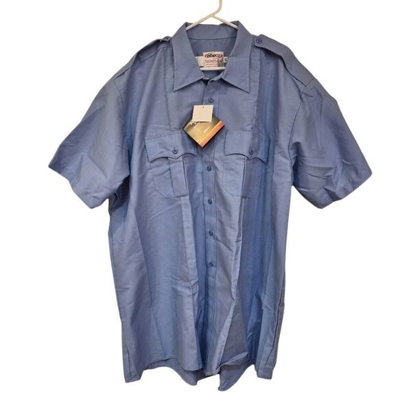 Elbeco Men's Medium Blue Poly/Cotton First Responder Professional Performance Un - Picture 2 of 13